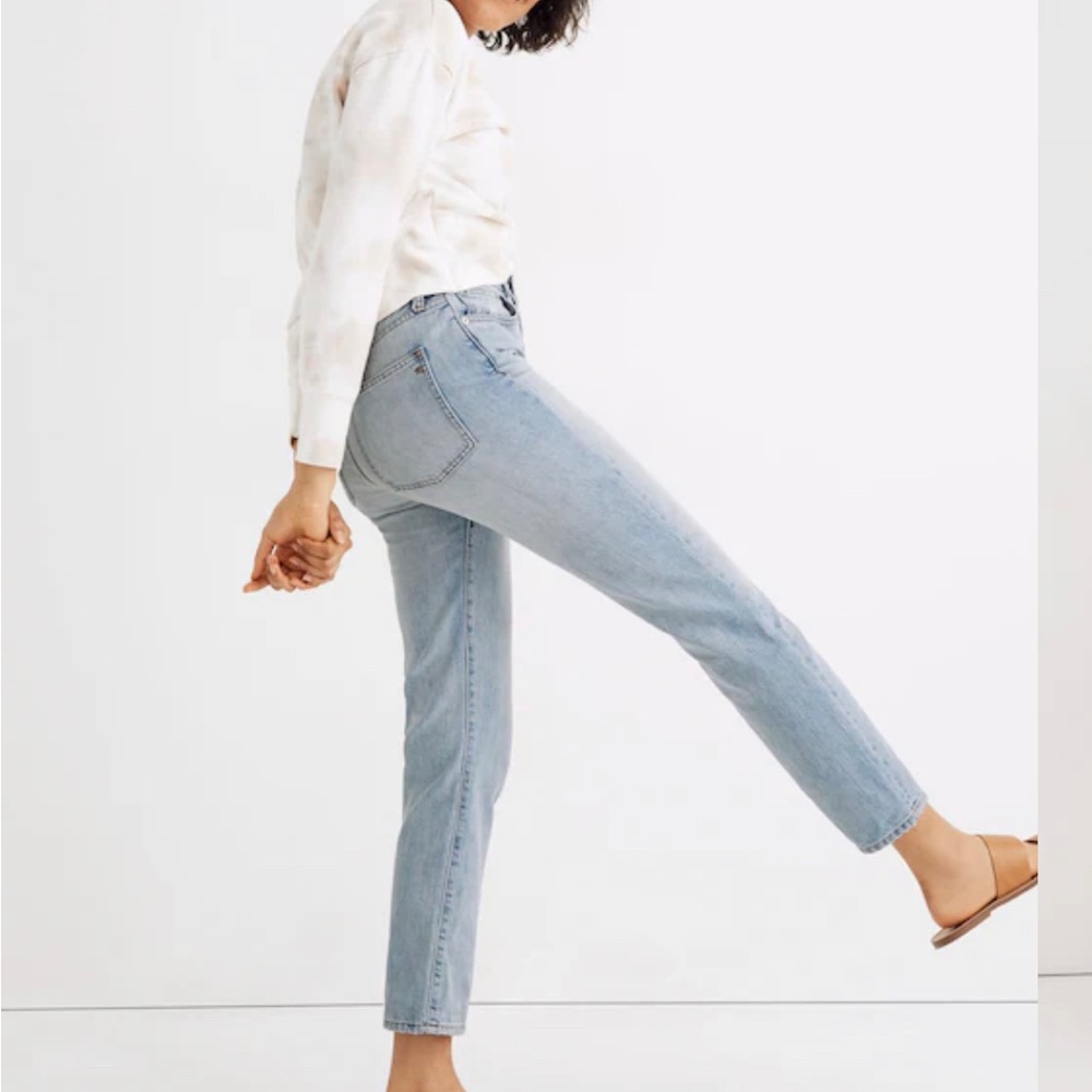 NWOT Madewell Curvy Perfect Vintage Denim Jeans in Ferman Wash- Size 26